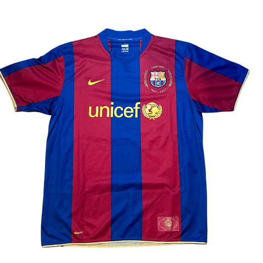 FC Barcelona - Home Kit - 2007/08 - 9/10 - (L)