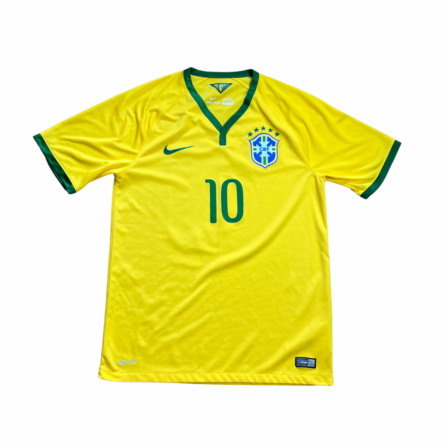 Brazil - Home Kit Neymar Jr. - 2014/16 - 10/10 (M)