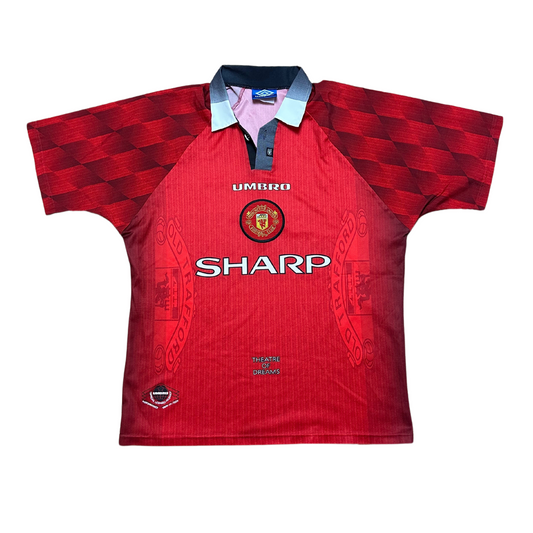 Manchester United - Home Kit - 1996/98 - 9/10 - (L)