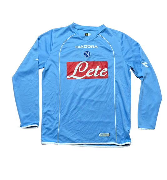 Napoli - Longsleeve Home Kit #2 - 2006/07 - 7/10 - (L)