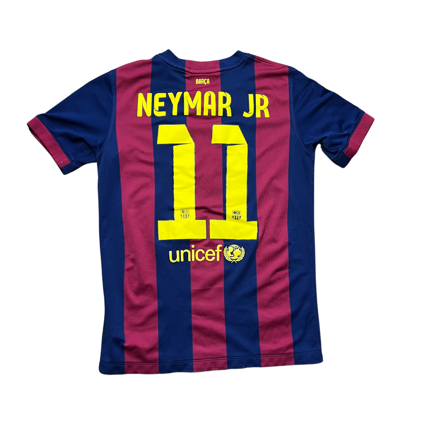 FC Barcelona - Home Kit Neymar JR - 2014/15 - 9/10 - (XL Kids)